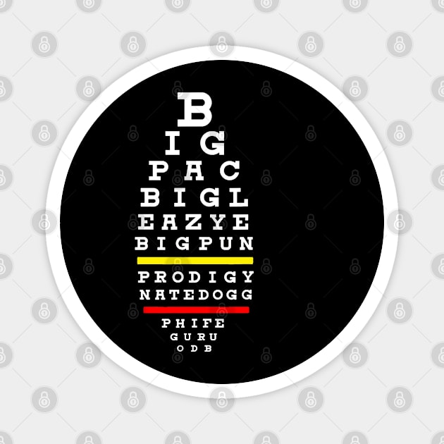 90s hip hop legends Magnet by UrbanLifeApparel